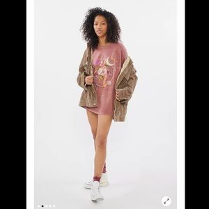 Urban Outfitters Cosmic Floral T-Shirt Dress S/M